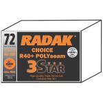 Radak Choice Polyseam 3 star C40+ Balls, Box of 72